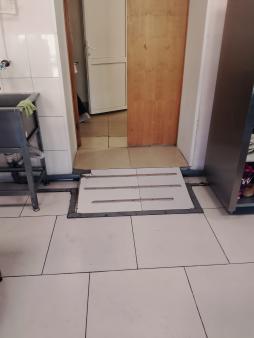 Пандус в лаборатории